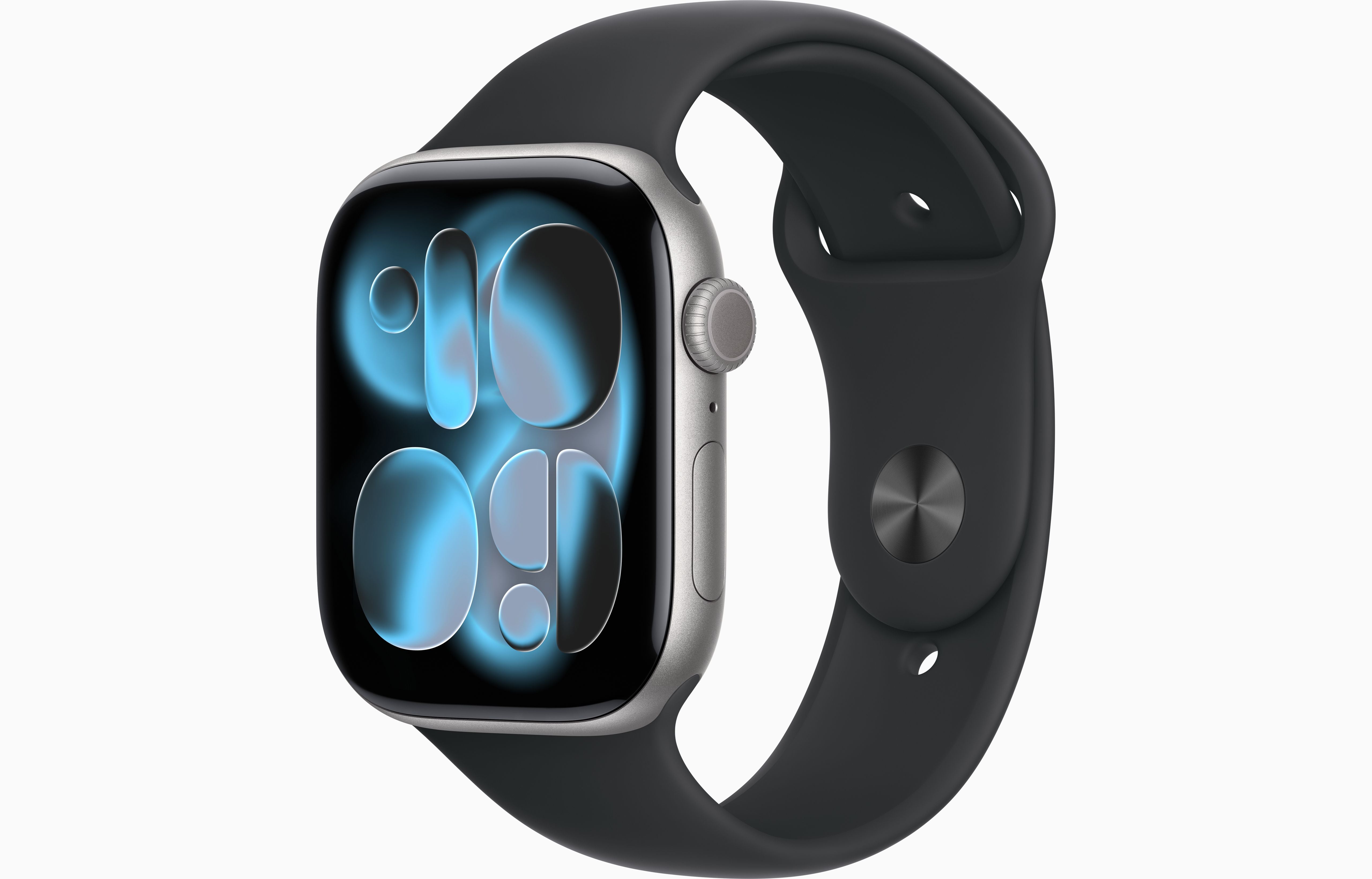 Apple Watch Series 11 - GPS - 46mm - Space Grey Aluminium Case with Black Sport Band - M/L Apple Watch Series 11 - GPS - 46mm - Space Grey Aluminium Case with Black Sport Band - M/L